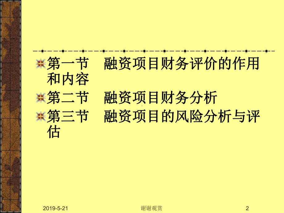 第九章-融资项目财务评价与风险分析课件.ppt_第2页