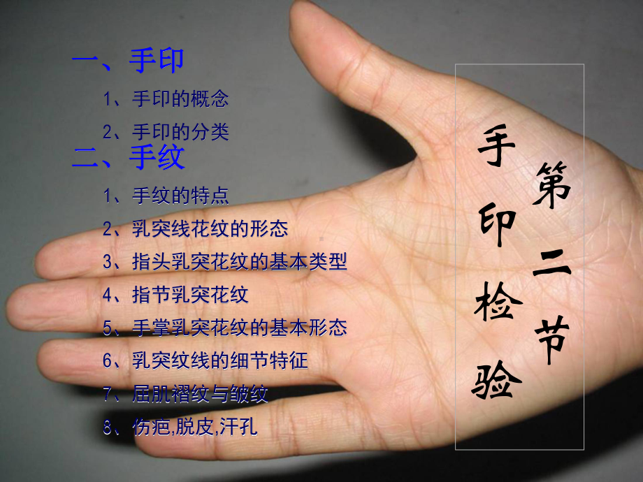 《刑事技术》第3章.痕迹检验.手印检验解读课件.ppt_第2页