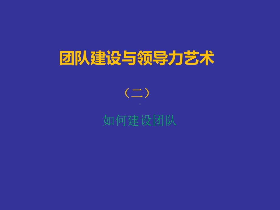 团队建设与领导力艺术(二)课件.pptx_第1页