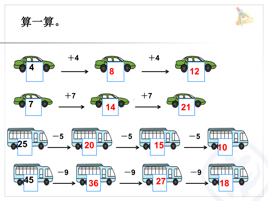 第三课时--例3、4--图形和数字的变化规律--人教版小学一年级数学下册.课件.ppt_第2页