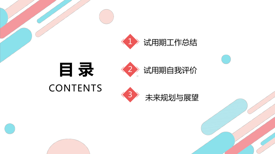 2022人力资源转正述职简洁时尚双色人资部门新员工转正述职汇报专题PPT课件.pptx_第2页