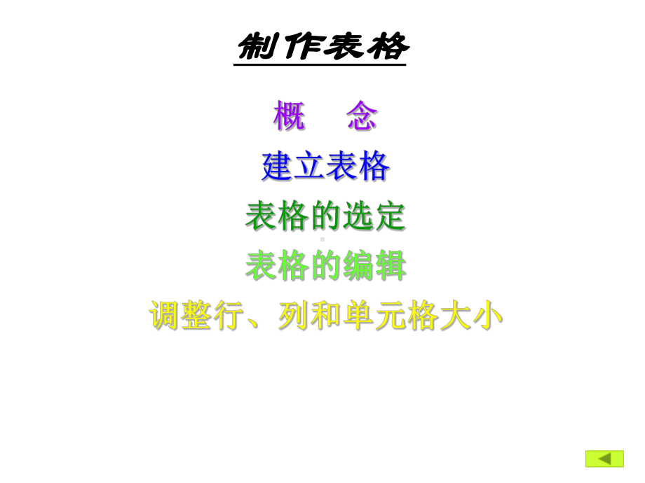 人教新课标信息技术四年级上册《制作表格》课件.ppt_第3页