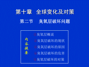 臭氧层破坏及对策课件.ppt