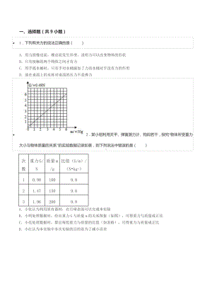 2020-2021学年湖北省武汉市青山区八年级（下）期末物理试卷.docx