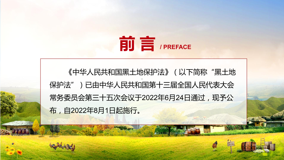 教学课件《黑土地保护法》全文解读2022年新修订中华人民共和国黑土地保护法.pptx_第2页