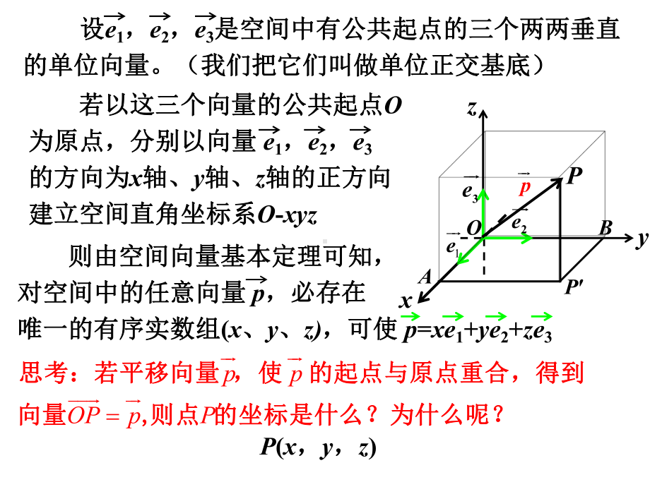 1.3.1-1.3.2空间直角坐标系及坐标运算 ppt课件-新人教A版（2019）高中数学选择性必修第一册.ppt_第2页