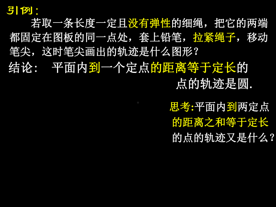 3.1.1椭圆及其标准方程 ppt课件-新人教A版（2019）高中数学选择性必修第一册.ppt_第2页