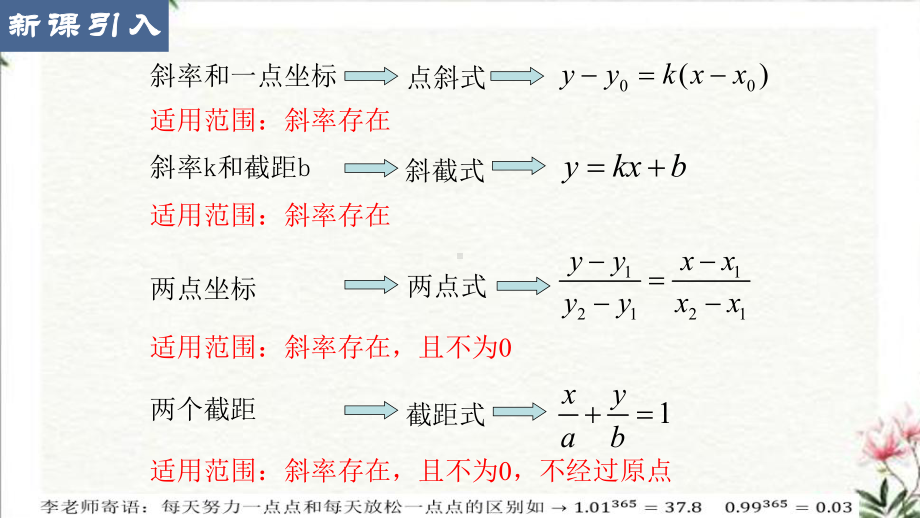 2.2.3直线的一般式方程 ppt课件-新人教A版（2019）高中数学选择性必修第一册.pptx_第2页