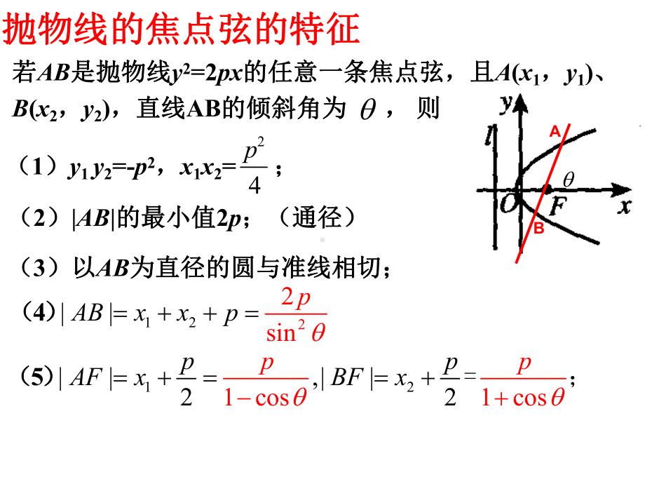 3.3.2抛物线的简单几何性质（2） ppt课件-新人教A版（2019）高中数学选择性必修第一册.ppt_第3页