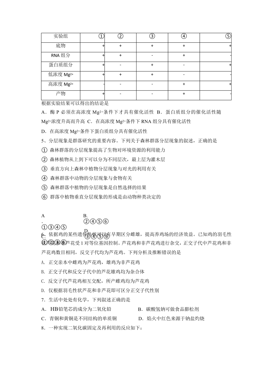 2022年全国乙卷理综高考真题（原卷及答案）.pptx_第2页