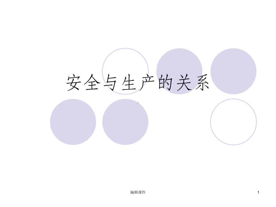 安全与生产的关系课件.ppt_第1页