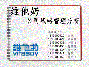 维他奶集团(vitasoy)战略选择分析课件.ppt