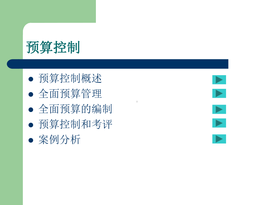 预算控制概述及全面预算管理案例分析课件.pptx_第1页