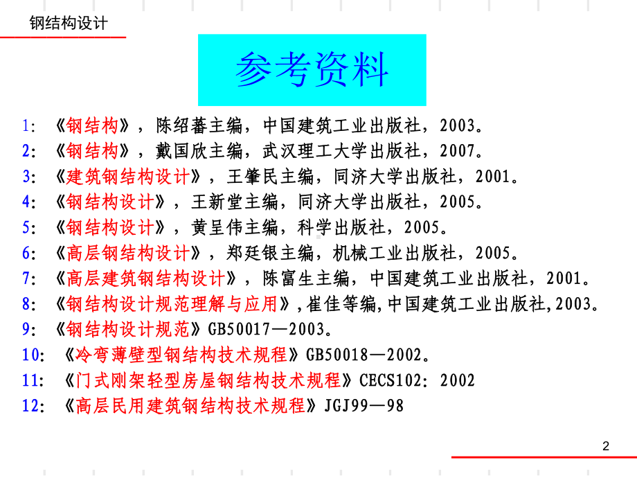 钢结构设计(陈绍蕃、戴国欣版)课件.ppt_第2页