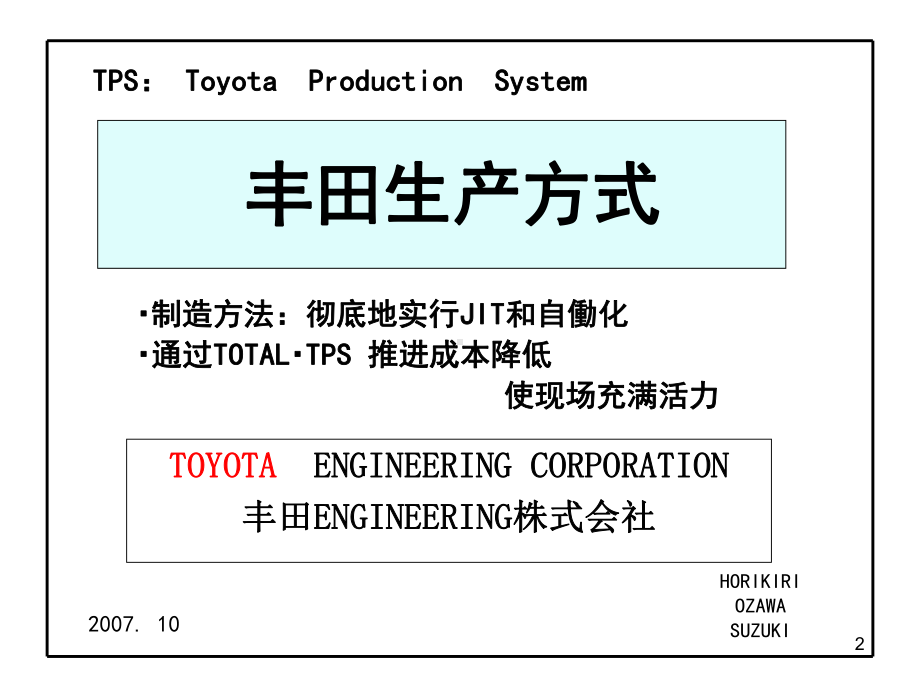 TPS丰田生产方式中文版(完整版)汇编课件.ppt_第2页