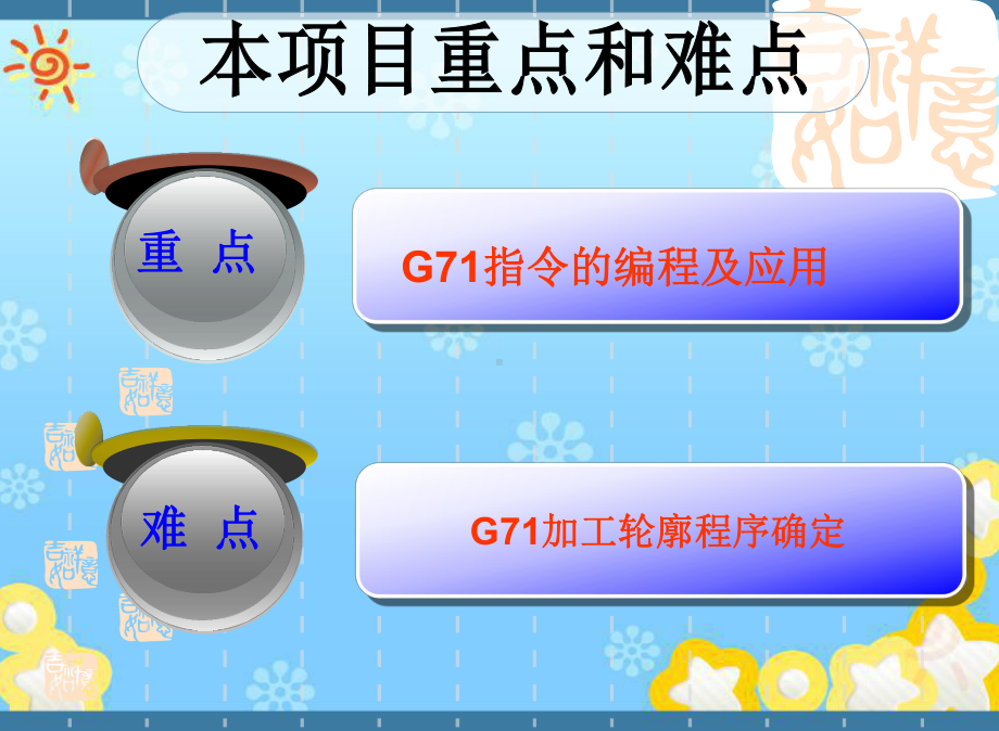 用G71程序粗车轴外圆表面课件.ppt_第2页