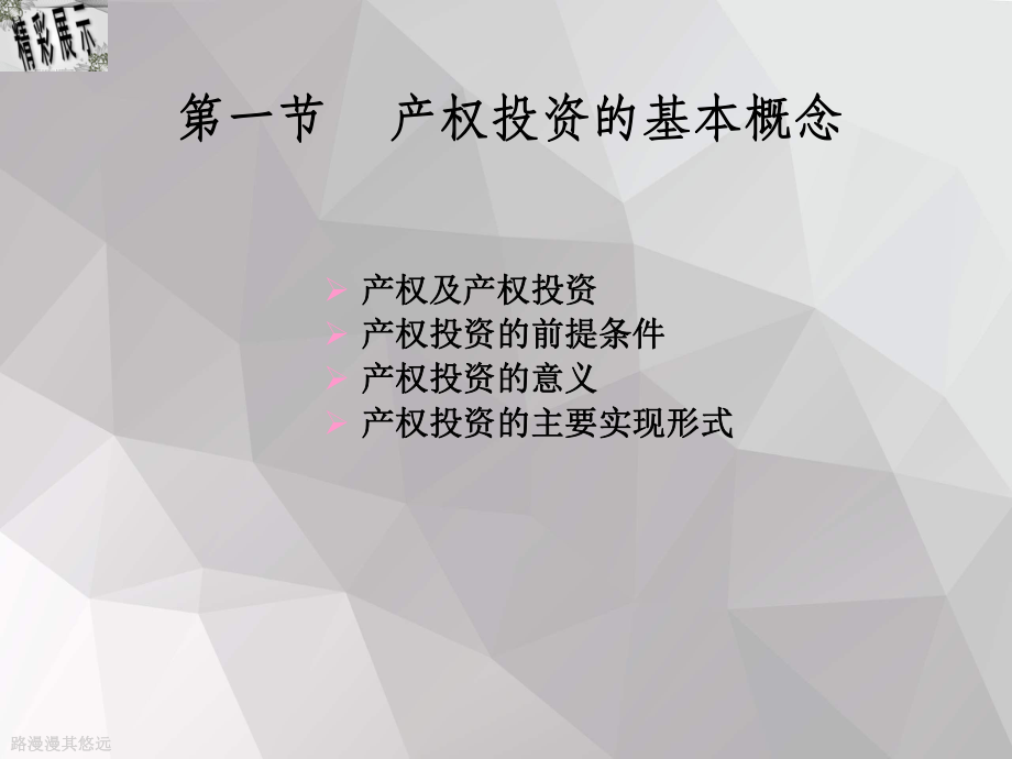 产权投资的基本概念课件.ppt_第2页