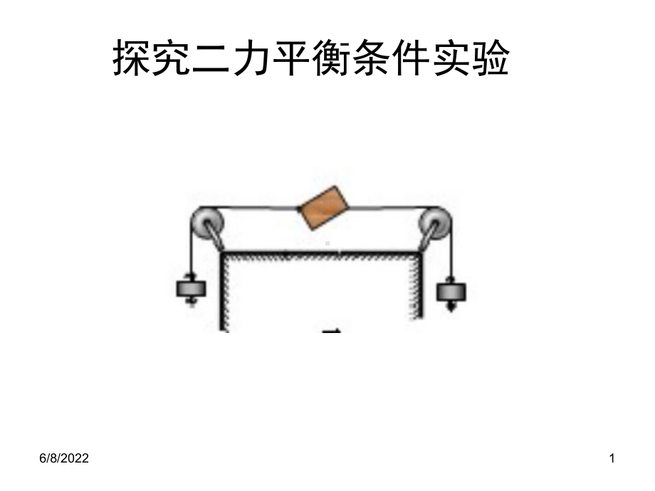 二力平衡实验课件.ppt_第1页