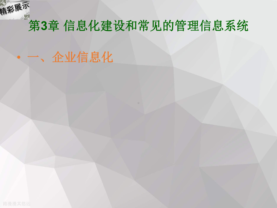 企业信息化建设与常见的管理信息系统课件.ppt_第3页