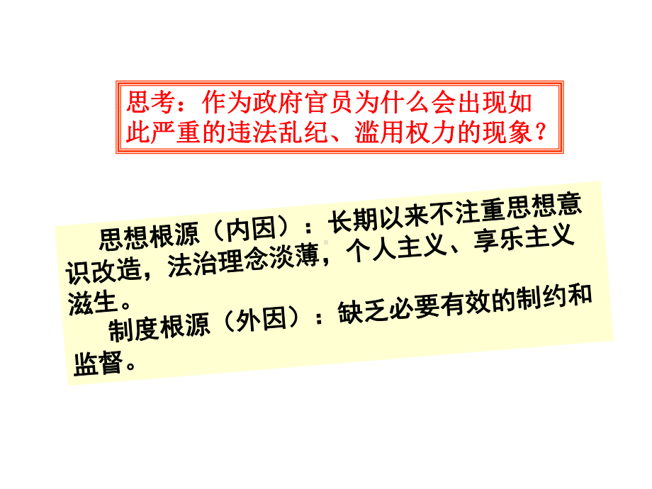 人教版高中政治必修权力的行使：需要监督课件.ppt_第2页