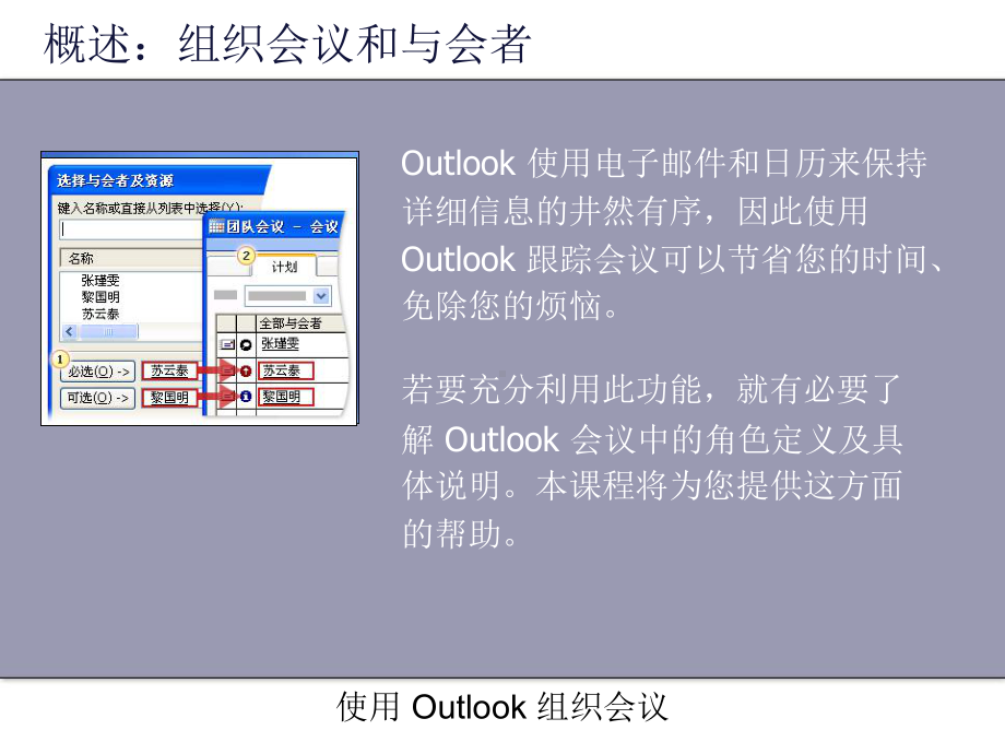 使用Outlook组织会议课件.ppt_第3页