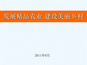 关于建设美丽乡村的若干思考课件.ppt