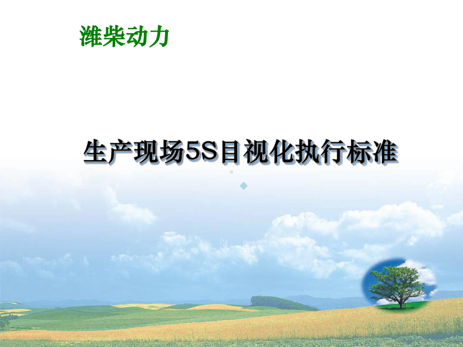 潍柴动力5S目视化执行标准课件.ppt_第1页