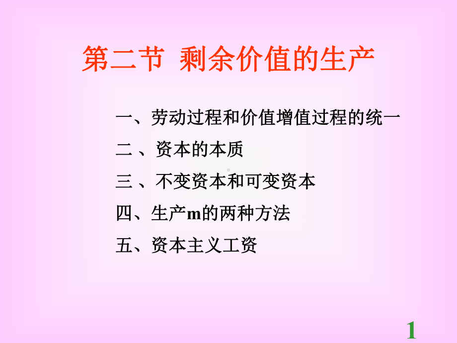 剩余价值的生产课件.ppt_第1页