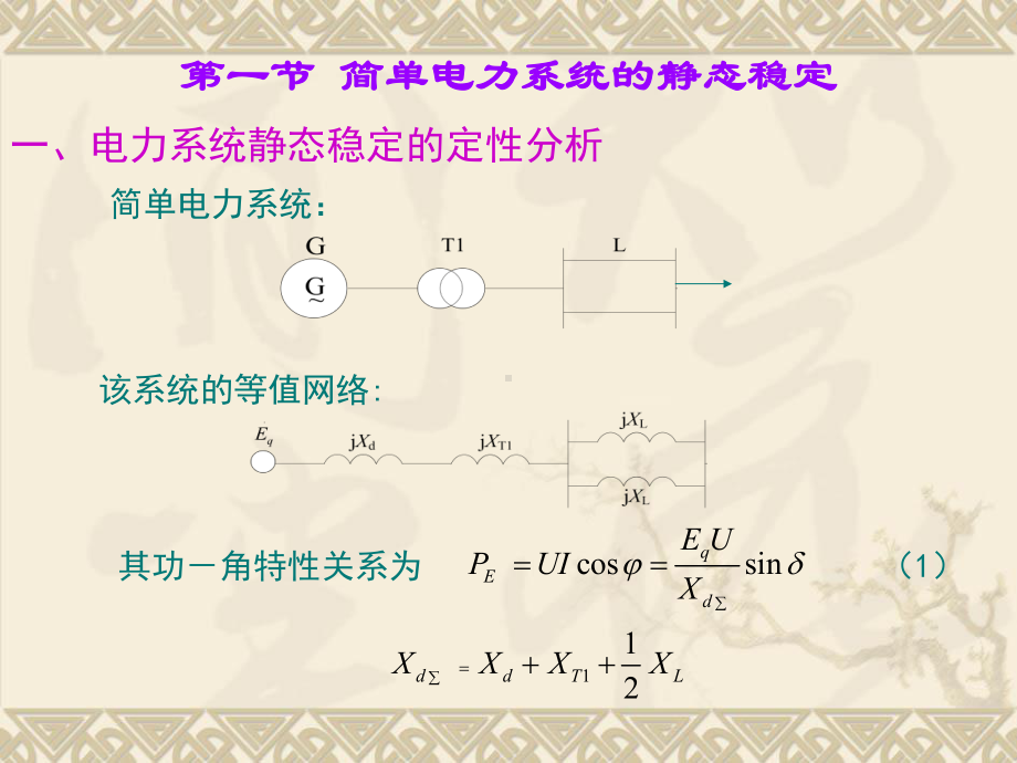 第七章-电力系统的静态稳定性分析课件.ppt_第2页