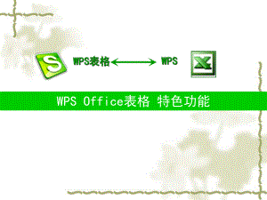 WPS表格的操作技巧分析课件.ppt