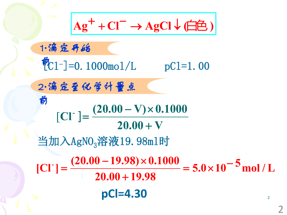 分析化学(沉淀滴定法).ppt课件.ppt_第2页