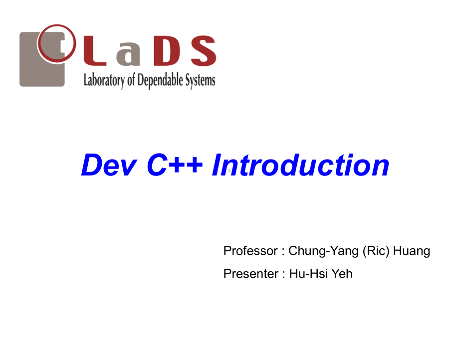 DevC++程式的编写与编译方法课件.ppt_第1页