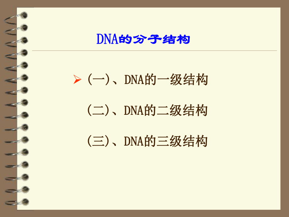 DNA的双螺旋结构课件.ppt_第1页