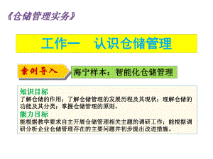 仓储管理实务1认识仓储管理课件.pptx