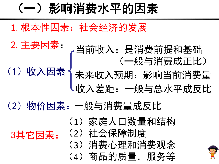 (一)影响消费水平的因素课件.ppt_第1页