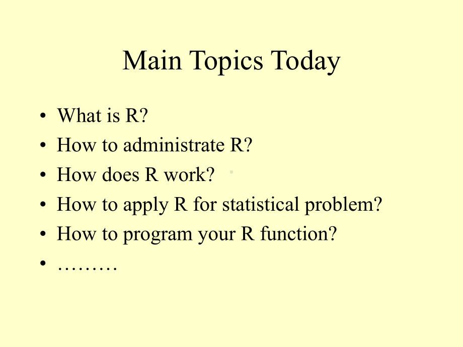 精编（复旦大学）R统计软件使用方法资料课件.ppt_第2页