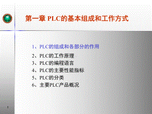 PLC工作原理和系统配置课件.ppt