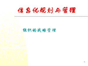 组织的战略管理课件.ppt