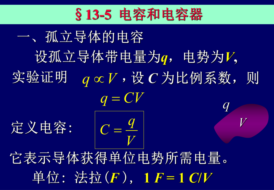 一、孤立导体的电容课件.ppt_第1页