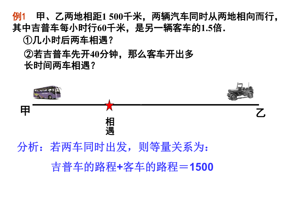 初一上数学一元一次方程应用题行程问题课件.ppt_第3页