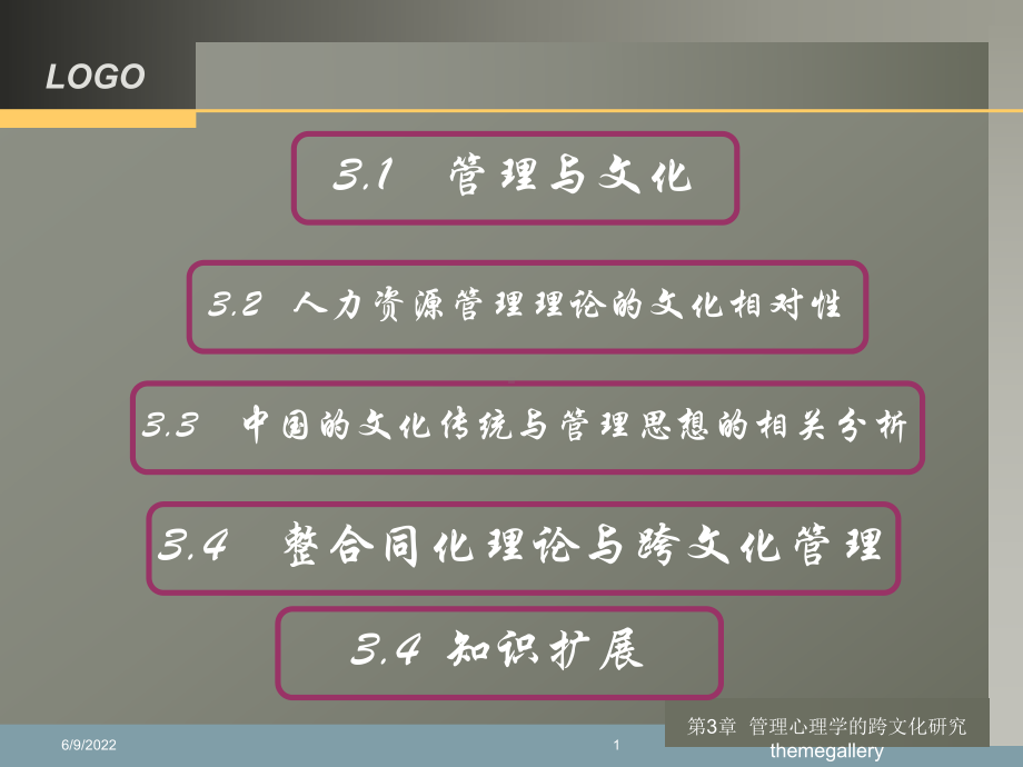 第三章管理心理学的跨文化管理共46页课件.ppt_第1页