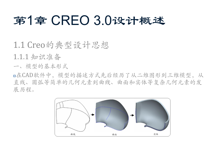 Creo-3.0机械设计立体化教程-(1)课件.ppt_第1页