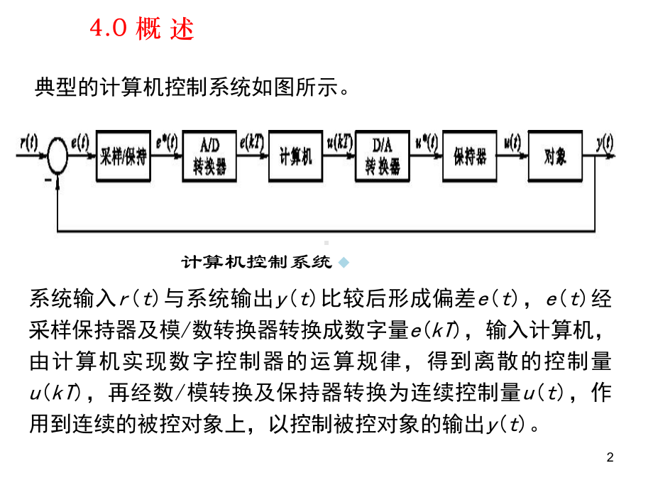 第4章-控制算法(1)模拟调节器的离散化方法课件.ppt_第2页