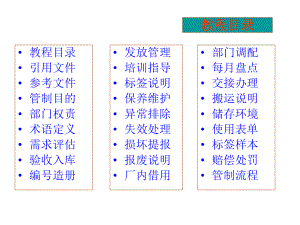 仪器管理培训教程课件.ppt