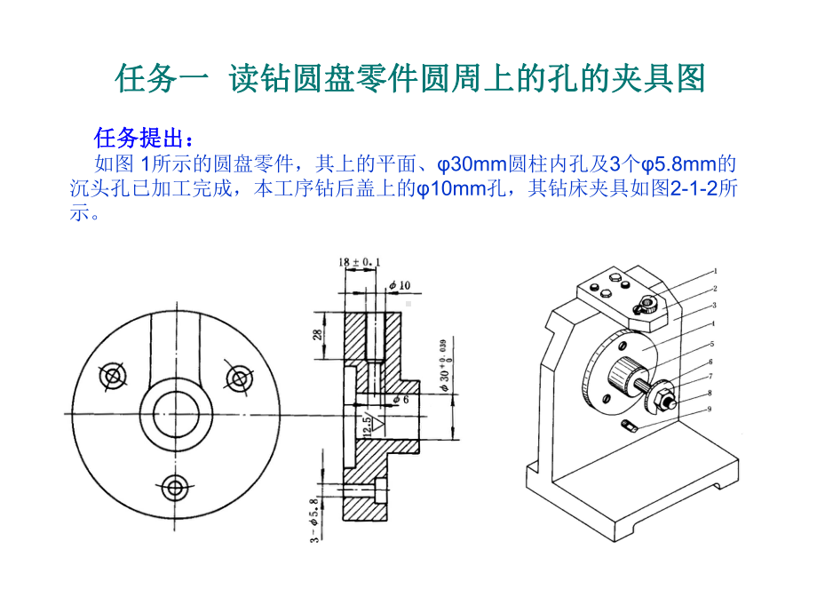 机械制造技术2-1任务一-读钻圆盘零件圆周上的课件.ppt_第2页