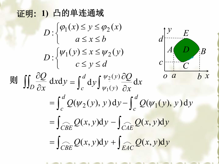 格林公式积分与路径无关的条件课件.ppt_第3页