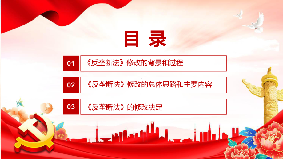 反垄断法主要内容2022年新制订《中华人民共和国反垄断法》学习解读PPT中华人民共和国反垄断法（含内容）PPT课件.pptx_第3页