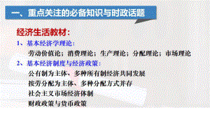 2023届新高考政治考前最后一课 《高考考前指导》.ppt