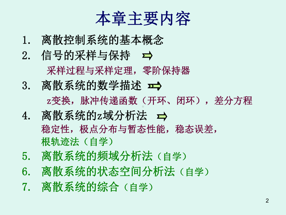 差分方程离散系统的z域分析法稳定性课件.ppt_第2页