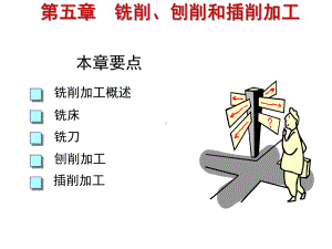 机械制造技术基础4.2铣削和刨插削加工课件.ppt